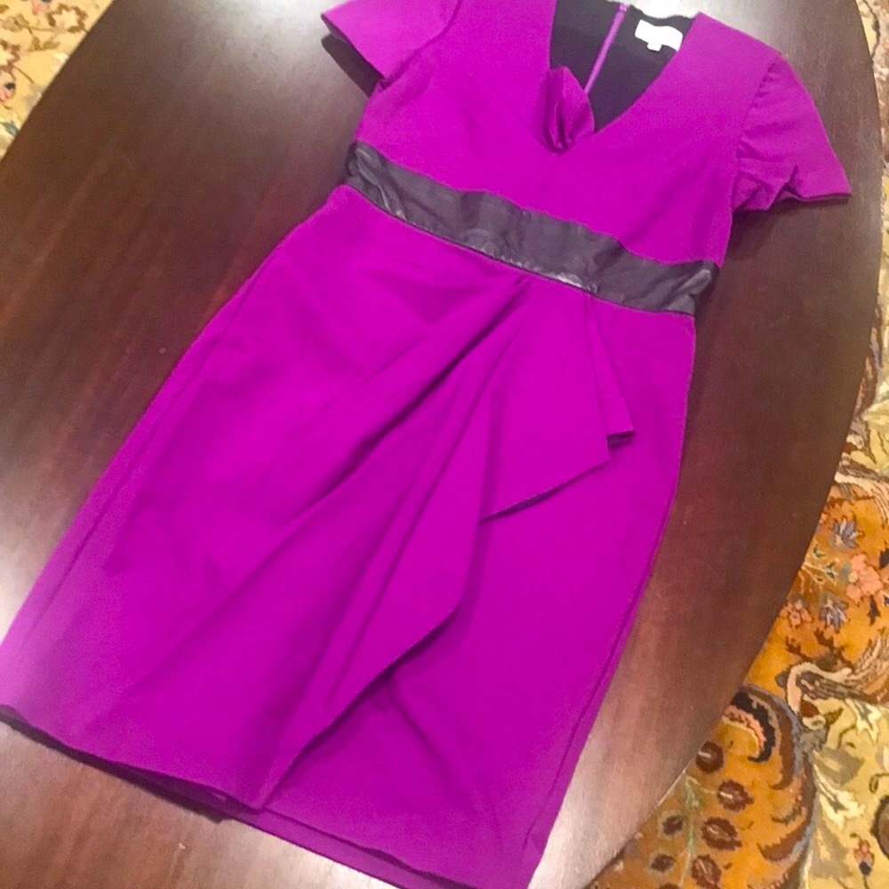 J Mendel purple cocktail dress size 6